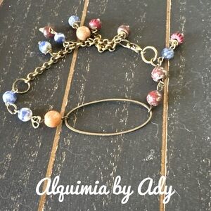 Alquimia Multicolor Beaded Bracelet sodalite